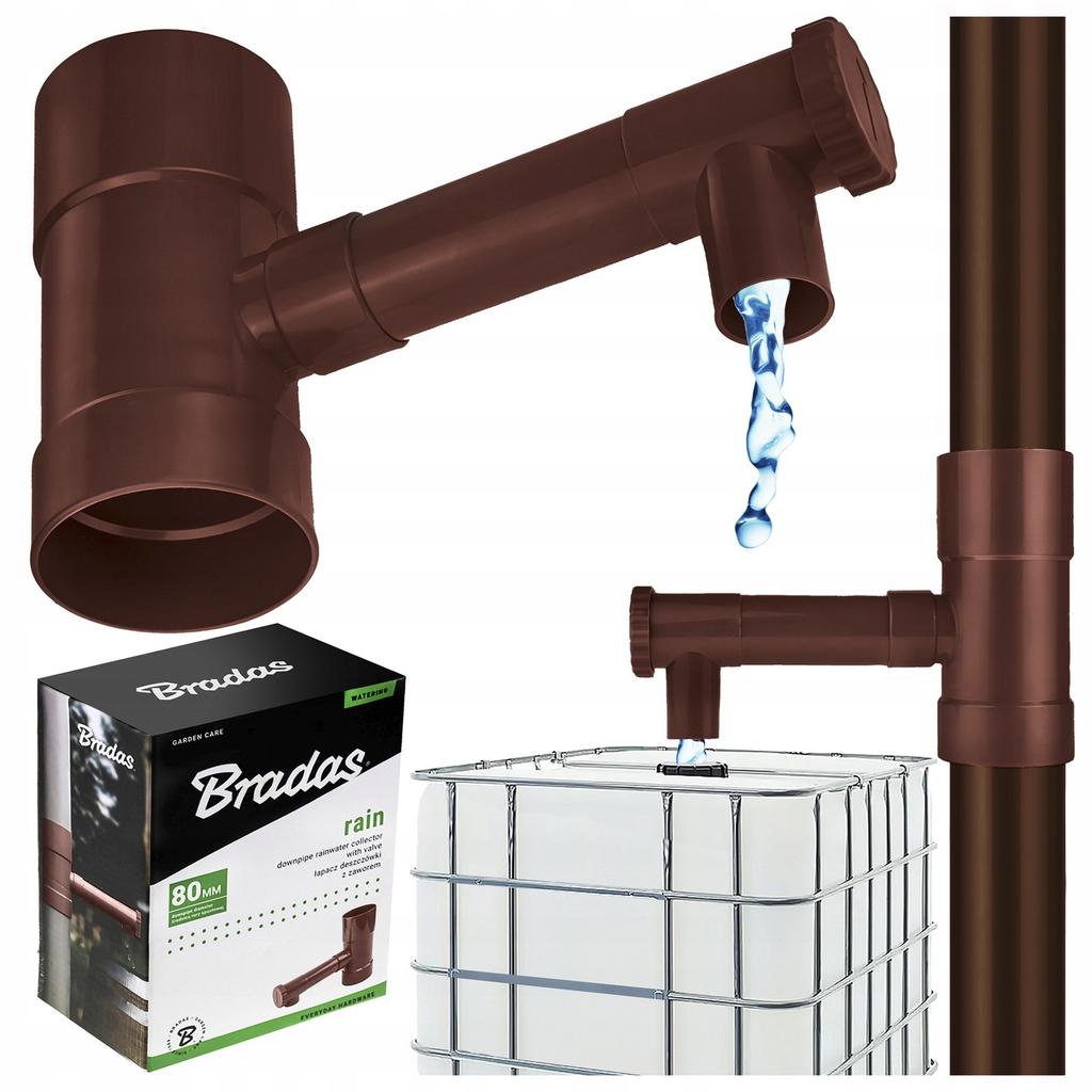 Rainwater Catcher 100mm, Bronze