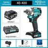 Chave de Impacto Sem Fio Brushless Dayi 40V Plugue CN (adaptador incluso)