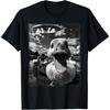 Duck Selfie with Alien and Ufo T-Shirt