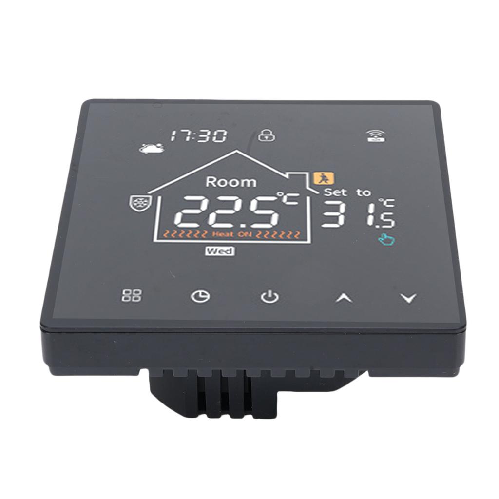Programmierbarer Smart Thermostat Touchscreen LCD-Anzeige Wasserheizung Kesselthermostat für Zuhause Büro Einkaufszentrum Hotel