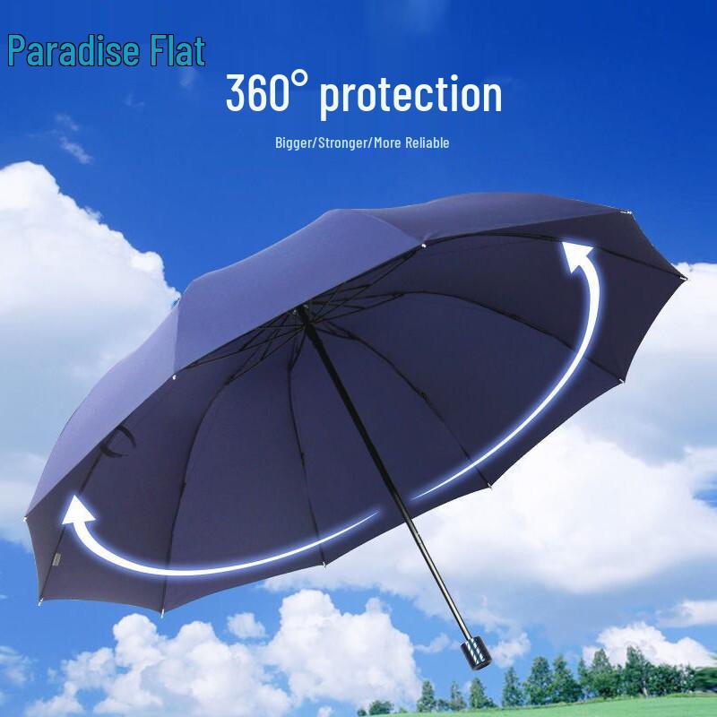 Paradise Umbrella Extra-Large Manual Folding Windproof Parasol