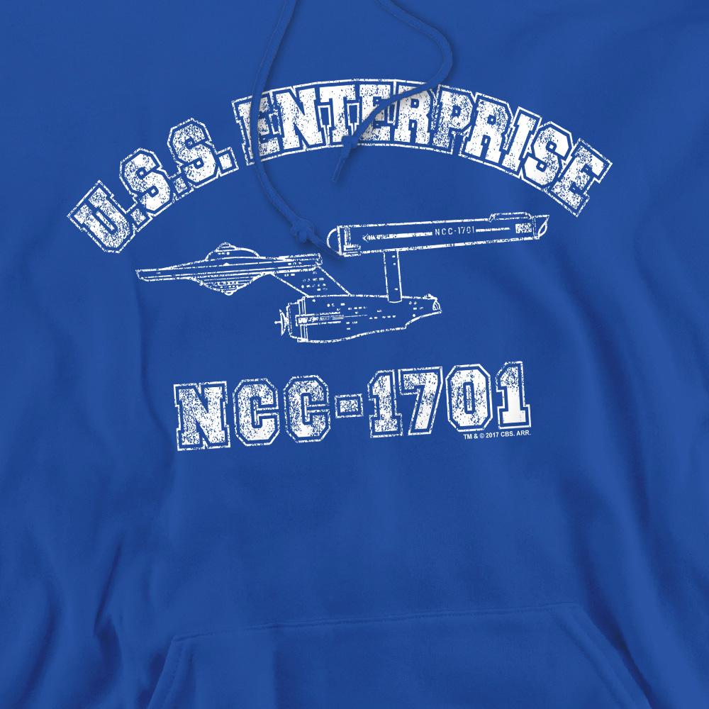 STAR TREK Men's Enterprise Athletic Hoodie