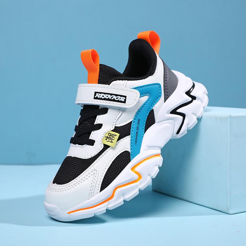 Klassenkameraden, Sportschuhe, Mädchen-Freizeitschuhe, Frühling und Herbst Mesh atmungsaktiv weiche Sohle, rutschfest Schulstil, Leistungsschuhe für Grundschule