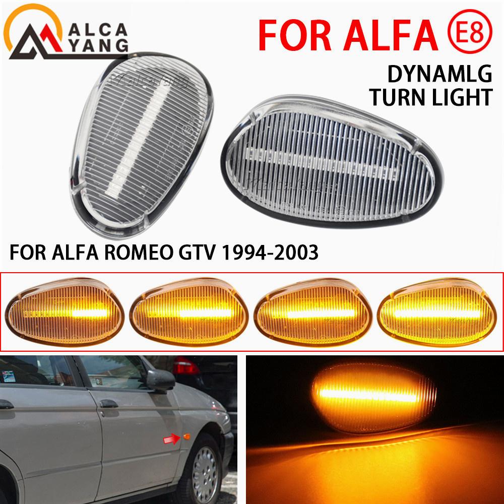 Car LED Dynamic Side Marker Light Turn Signal Blinker for Alfa Romeo 145 146 930 155 SPIDER GTV 60603161 60603162