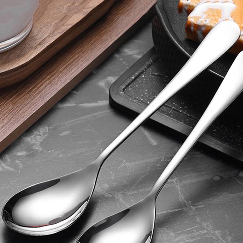 304 Stainless Steel No. 2 Teardrop Oval Spoons