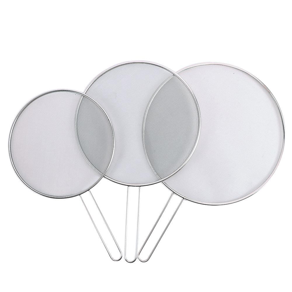 25/29/33cm Scald Net Cooking Tool Frying Cover Splatter Screen Oil Proofing Lid Spill Proof Pan