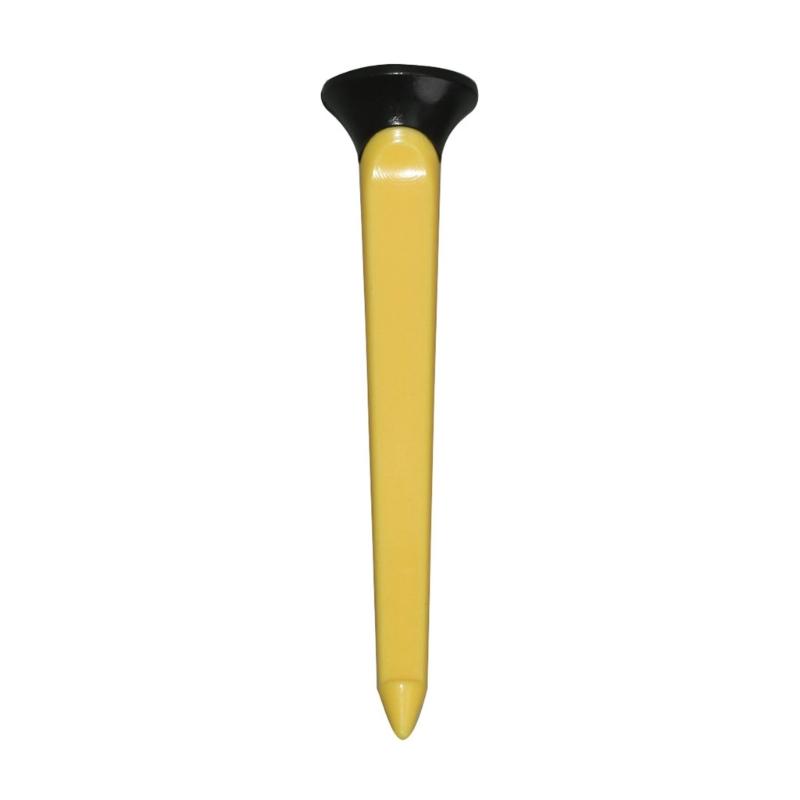 

Golf Ball Nails Tees Adjustable Height Golf Ball Tees Holder Reusables Training Aids for Improved Shots чорний