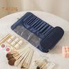 Makeup Brush Bag 12 Slots Waterproof Nylon Foldable Portable Multifunctional Lipstick Eyebrow Pencil Cosmetic Brush Holder Organizer Pouch