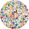 50/100/200Pcs Pokemon Anime Stickers Pikachu Kawaii Sticker Laptop Suitcase Skateboard Guitar Phone Cartoon Kid Gift Toys