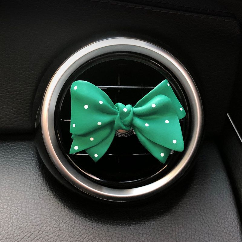 Internet Celebrity Goddess Style Bows Air Outlet Car Aromatherapy