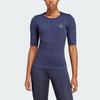 Adidas X Stella Mccartney Logo T-Shirt Women Tops Navy IB6783
