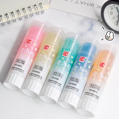 9g Wqn Jelly Farbe Fester Klebestift Schule Bürobedarf Acr Klebstoff Kind Schüler Kleben Papierarbeiten Werkzeug Schreibwarengeschenk