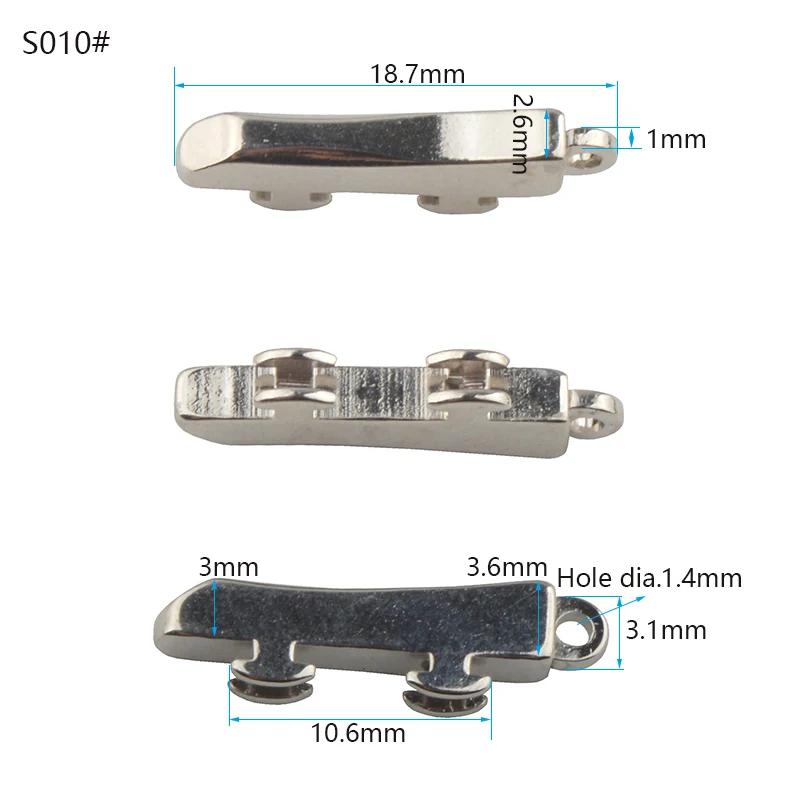 

20pcs Thick 0.9mm 1.0mm 1.3mm Eyeglasses Spring Hinge Glasses Repairing Replacement Parts S010 S013