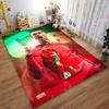 Football Star Designed floor mat, suitable as a non-slip mat for the living room or bedroom sofa
