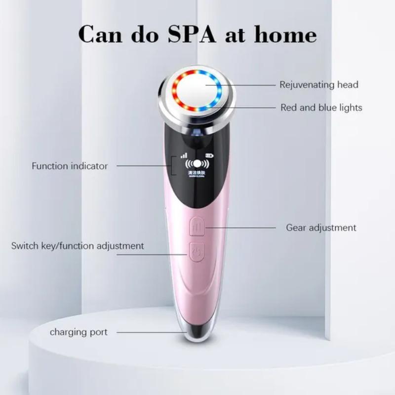 1PC Skin Rejuvenation EMS Radio Mesotherapy Beauty Instrument Facial Care Eye Lifting Wrinkle Removal Home Use Devices Skin Handset