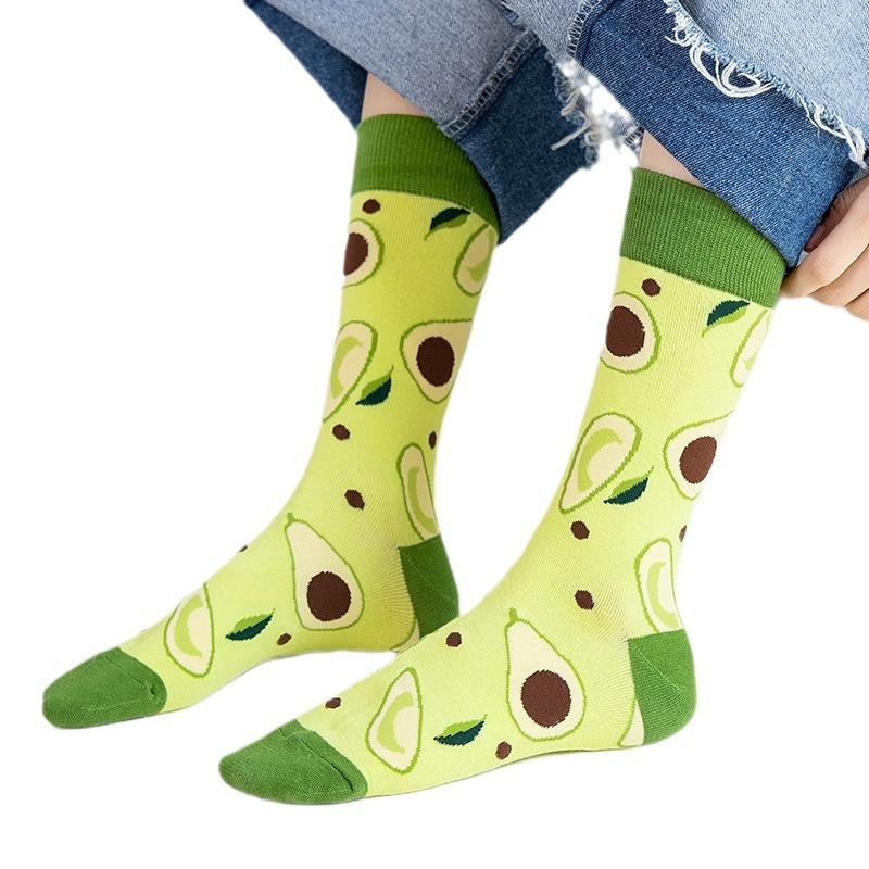 Socks Medium Tube Socks Trendy Socks Cotton Socks Sweat-Absorbing Socks For Men And Women