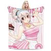 Super Sonico  Flannel Blanket Winter  Warm Throw Blanket for Boy Girl Bedroom Graphic Bedspread Sofa Bed Cover