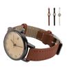 Women Simple Classic PU Leather Analog Quartz Watch Date Arabic Numerals Vintage Casual Watch for La