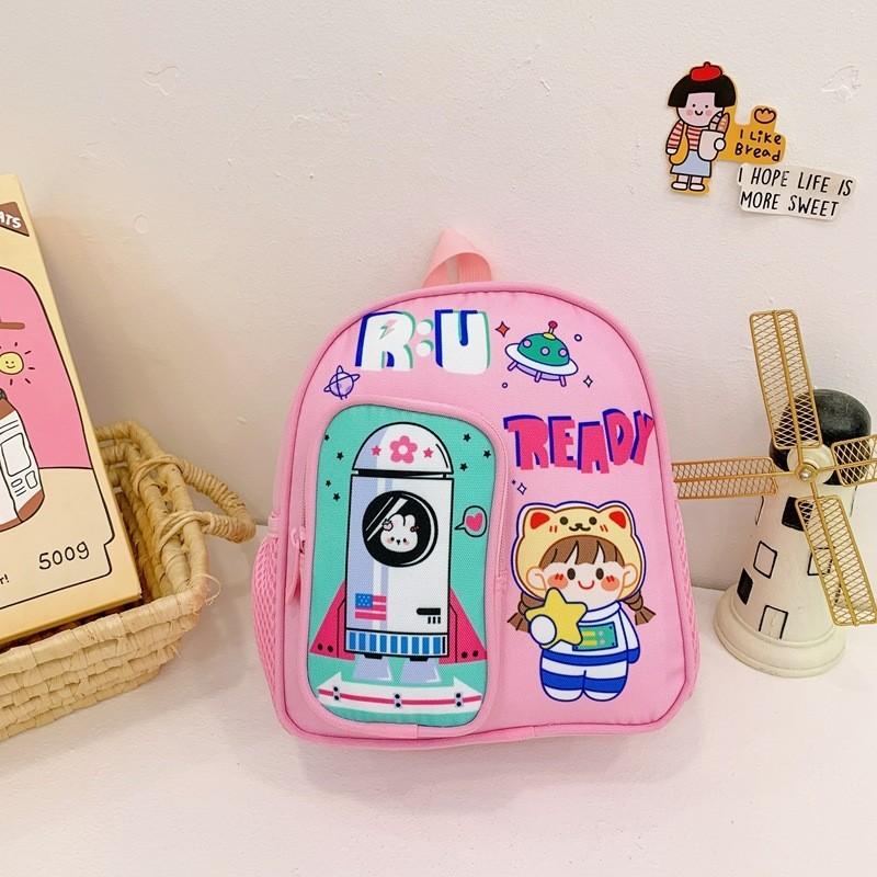 Cute Cartoon Kids Backpack For Kindergarten Stylish And Adorable Gender Neutral Design