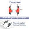 Car Shift Paddles Decorative Cover Stickers Fit For Ford Mustang 2015 Up Aluminum Alloy Interior Accessories