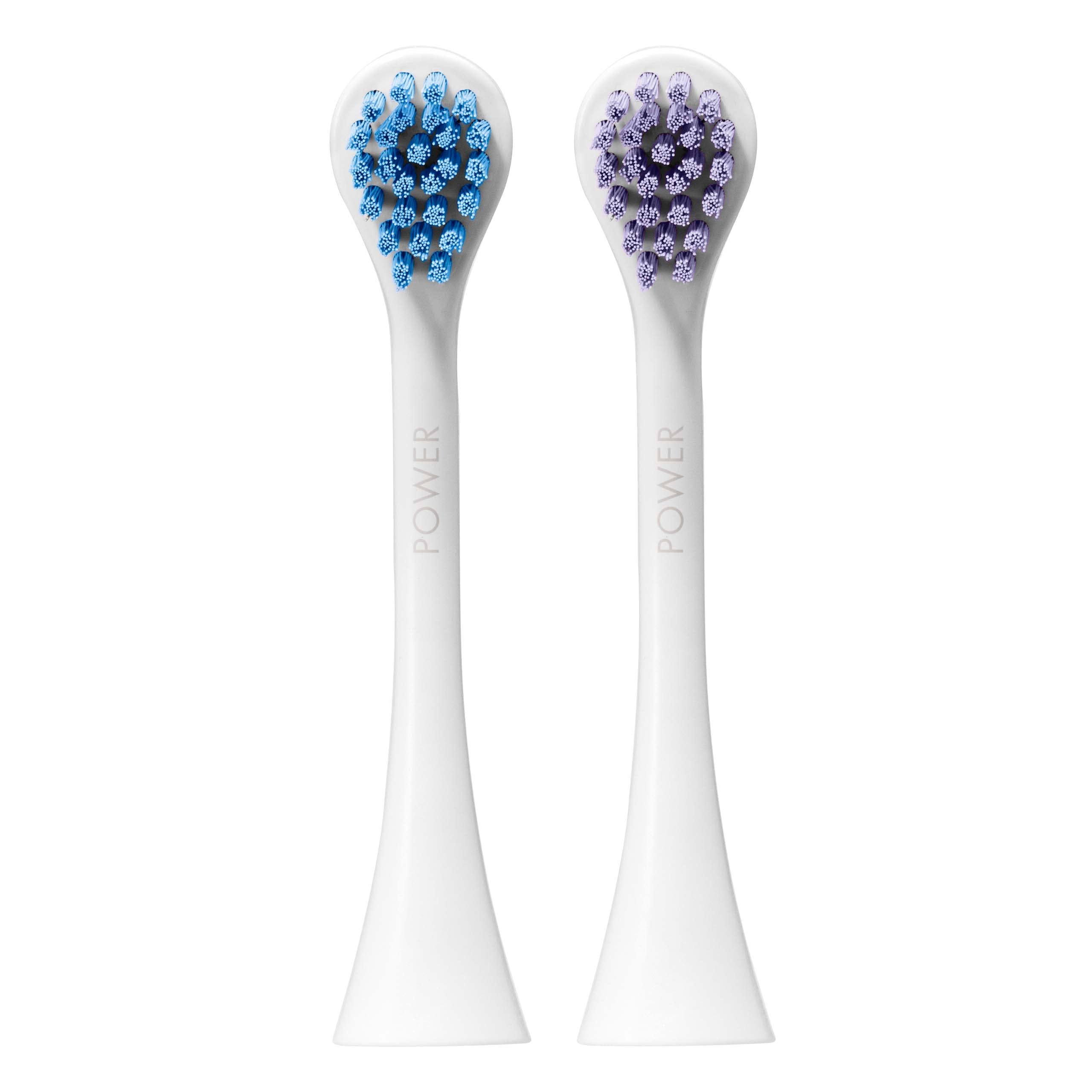 

CURAPROX Hydrosonic Easy Sonic Electric Toothbrush Replacement Brush Heads (POWER, 2-pack) білий