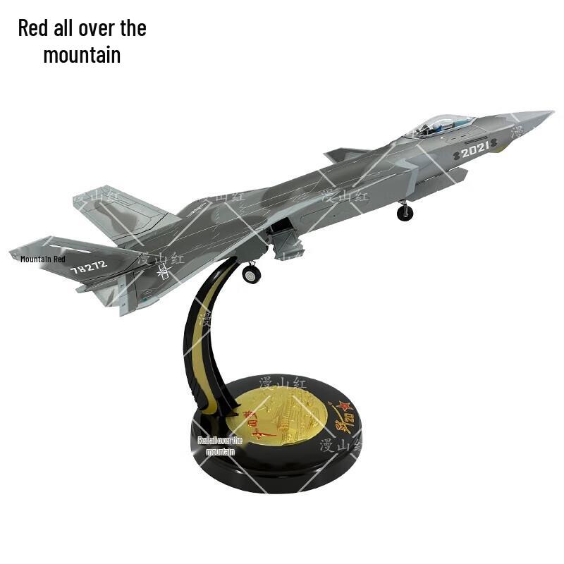 J-20 Fighter Jet 1:36 Scale Alloy Model
