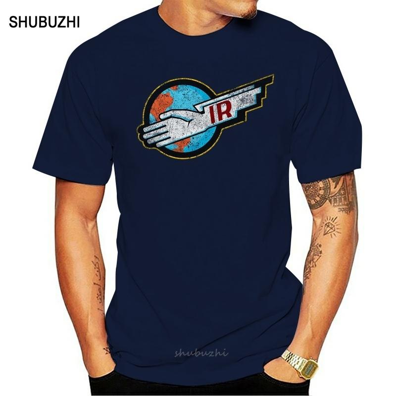 THUNDERBIRDS IR LOGO T-SHIRT - Gerry Sylvia Anderson International Rescue Shirt Cotton Fitness Plus Size Tee Shirt