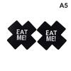 Body Jewelry Women Nipple Sticker Cross Nipple Cover White Rose Black Nipple Ring  Jewelry Disposable Pasties Covers