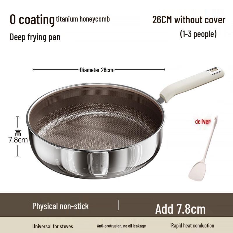 

Utopia 316 Stainless Steel Non-stick Frying Pan
