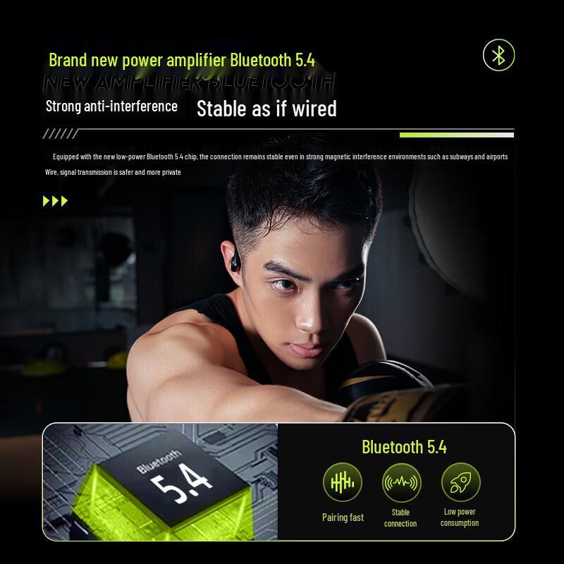 Lanstown AirWave Wireless Bone Conduction Sports Headphones