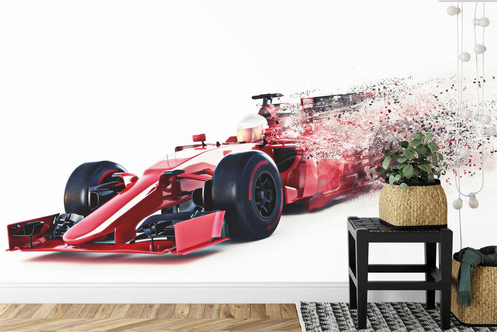 Photomural Abstract F1 Car Smooth Vinyl 520x318