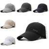 Trendy Black Baseball Cap Adjustable With Quick Dry Fabric For Active Lifestyle