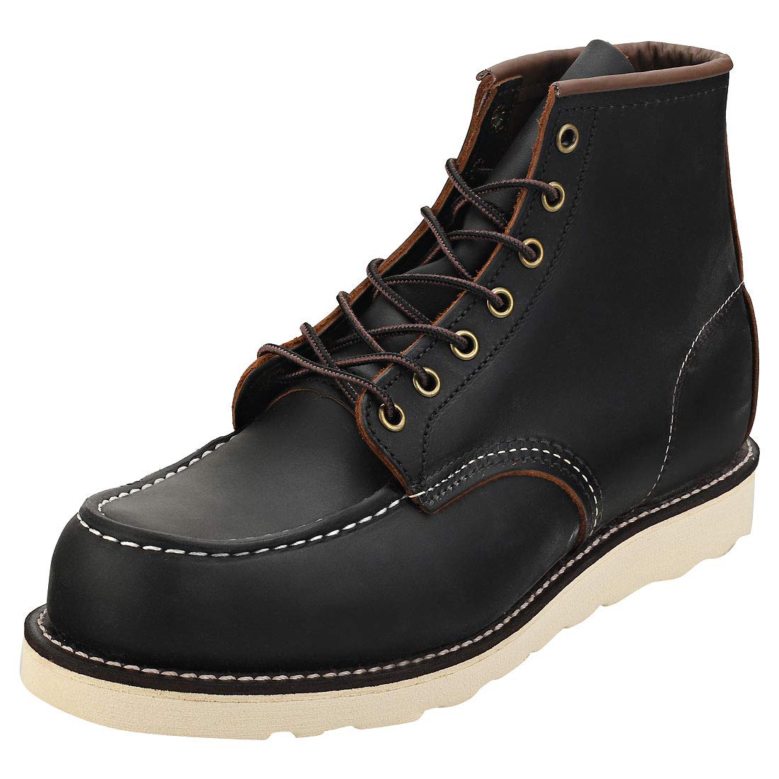 

Boots Leather Lace Up Classic Mock CLASSIC MOC BLACK [Red Wing] Men s 6-inch #8849 US9(27.0cm) чорний