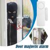 New Door Window Wireless Burglar Alarm With Magnetic Security Sensor Safety White Home Device Longer Wireless System 90dB V8L4