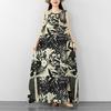 Sleeveless Plus Size Cotton Vintage Floral New In Dresses for Women Casual Loose Maxi Long Summer Dress