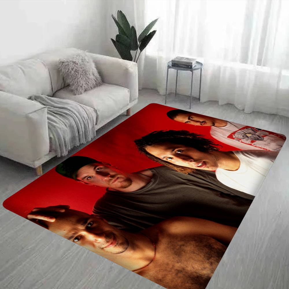 Rock Band Rage Against The Machine Room Mats Retro Multiple Choice Living Room Kitchen Rug Non-Slip Welcome Rug