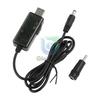 USB Step-up Converter DC 5V To 9V 12V USB Boost Converter Cable + 3.5x1.35mm Connecter For Power Supply/Charger/Power Converter