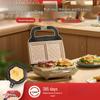 Dual-Plate Breakfast and Waffle Maker