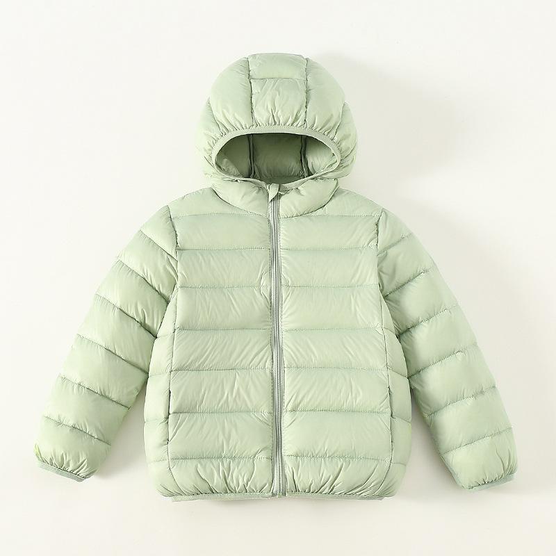 3 -13Y Children White Duck Down Boys Jacket Thickened  Kids Coat for Girl Winter Casual Candy Color Warm Hooded Clothes