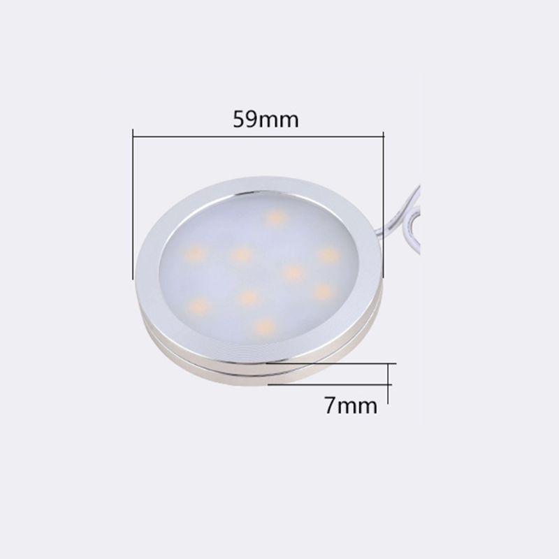 2.5W 12V LED Recessed Down Light Car Interior Lighting Interior Roof Light