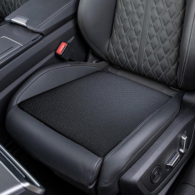 Gel-Kissen für Auto Kühlendes Sitzkissen Auto Zubehör Atmungsaktive Unterstützung Ergonomisch Rutschfestes Polster Langes Sitzen Fahrzeug