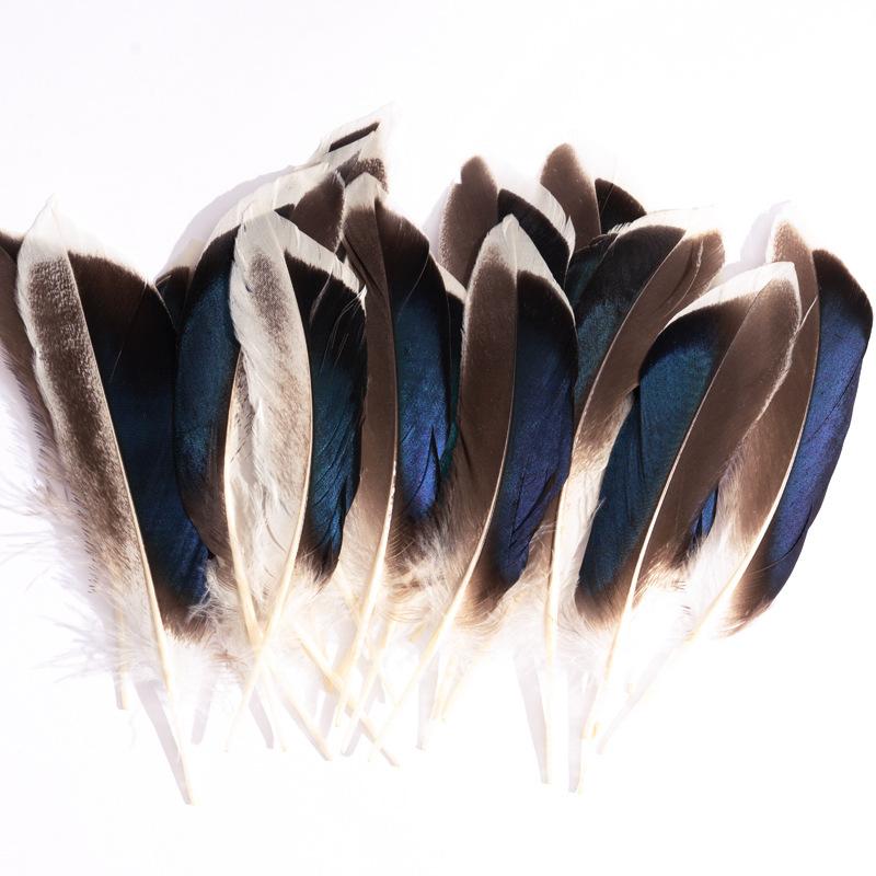 80 Natural Pheasant Feather Decorative Diy Jewelry Hair Accessories Material Cat Stick Toy Accessories