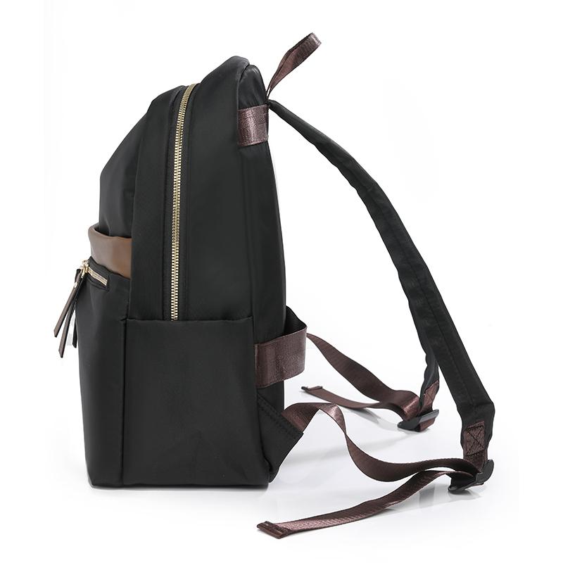 Women's Large Capacity Backpack Nylon Patchwork Backpack