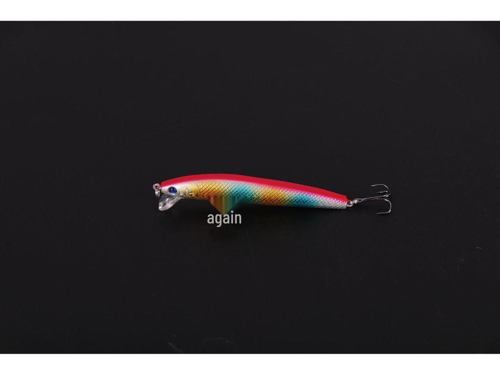 3.5g 50mm Rattling Beads Hard Bait Lure for Perch & Bass - Simulated Hook for Saltwater Fishing