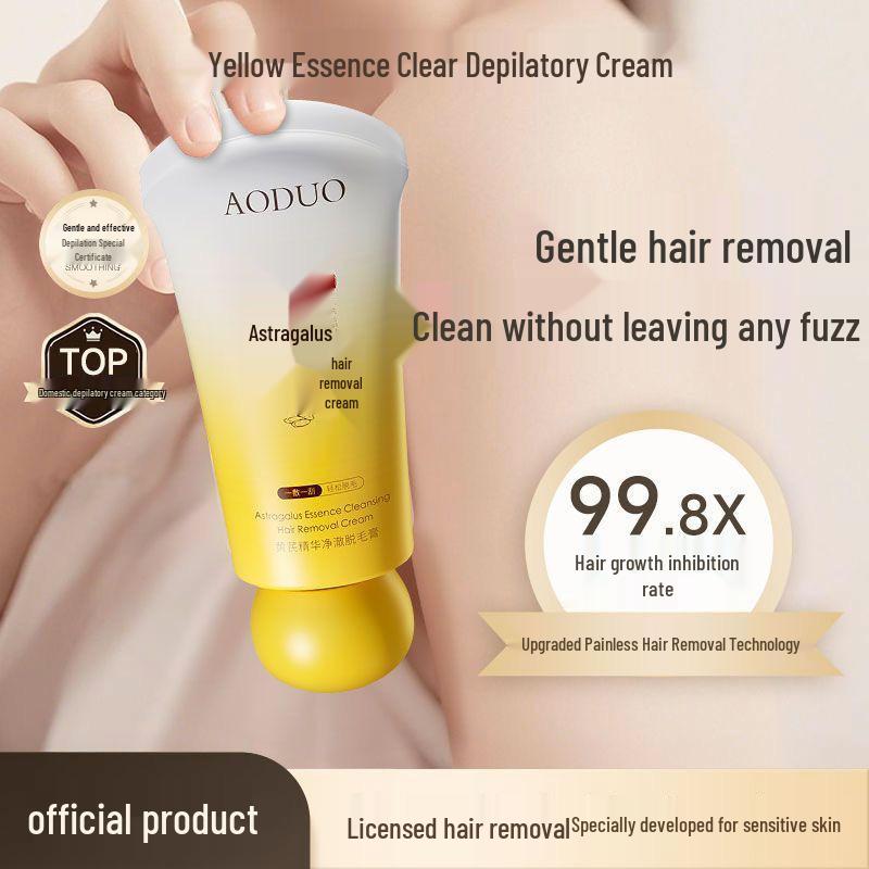 

Крем для удаления волос SmoothGlide - Нежное, безболезненное и перманентное решение для всего тела, ног, подмышек и чувствительных зон.