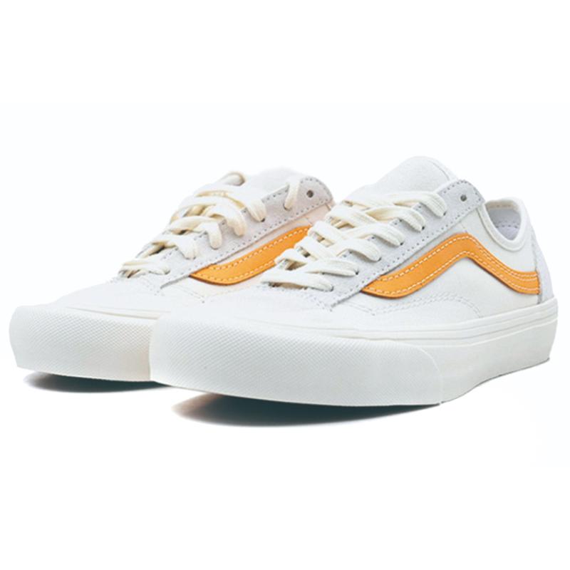 Vans Style 36 Canvas Shoes White/Yellow Vans VN0A5HFFZGD