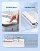 QS22 Multifunctional Cleaning Brush & Leather Wrist Rest for Office Keyboards