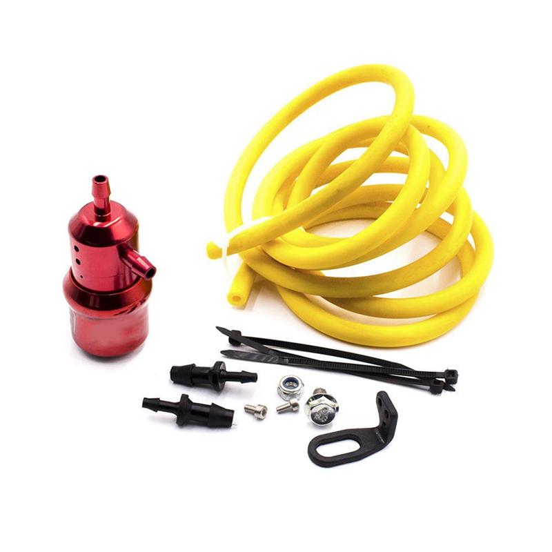 Universal Manual Turbo Boost Controller Valve Kit Adjustable Aluminum Car Turbine Regulator Pressure Red  Yellow