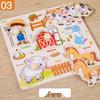 Double-Sided Wooden Pegboard Puzzle & Graffiti Drawing Board: Educational Toy for Learning Letters, Numbers, and More