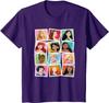 Hot Fashion Casual Disney Princess Photos Portrait Picture Collection T-Shirt S-4XL Four Seasons